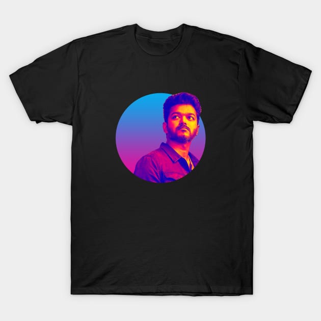 Thalapathy Vijay Retro T-Shirt by Printnation